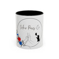 Velour Paws Co. Floral Pet Lover Accent Coffee Mug (11/15 oz)