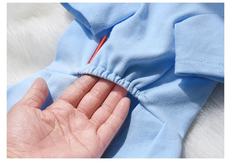 Spring Summer Dresses for Small Dogs Puppy Clothes Cute Polo Student Cat Skirt Dress Princess Dog Clothing vestido perro