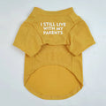 Quality Breathable Summer/Spring Dog Clothes Soft Letters Printed
