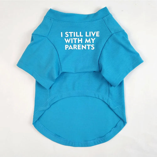 Quality Breathable Summer/Spring Dog Clothes Soft Letters Printed