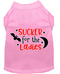 Mirage Pet 51-434 LPKXXL Sucker for the Ladies Screen Print Dog Shirt&