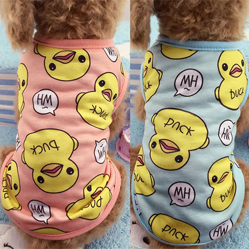 Cute Dog Clothes Soft Puppy Pajamas Outfits Pet Clothing for Small