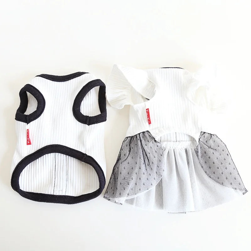Luxury Dog Dress for Spring Dog