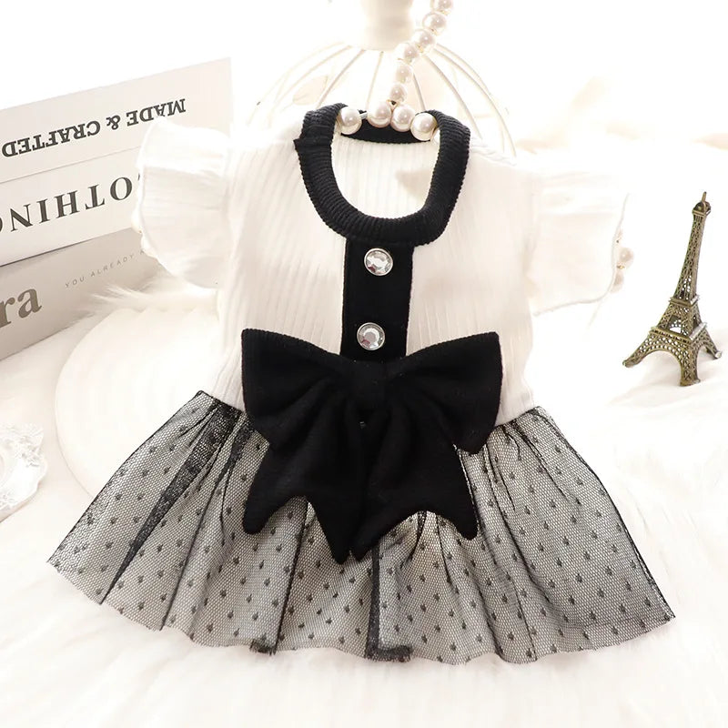 Luxury Dog Dress for Spring Dog