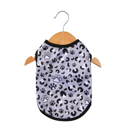 Leopard Print Pet Cat Clothes For Small Dogs Cats Vest Summer