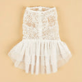 Dog Wedding Party Suit Summer Mesh Dress Suitable For Cats And Dogs