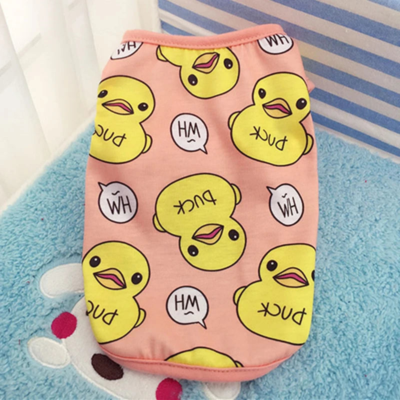 Cute Dog Clothes Soft Puppy Pajamas Outfits Pet Clothing for Small