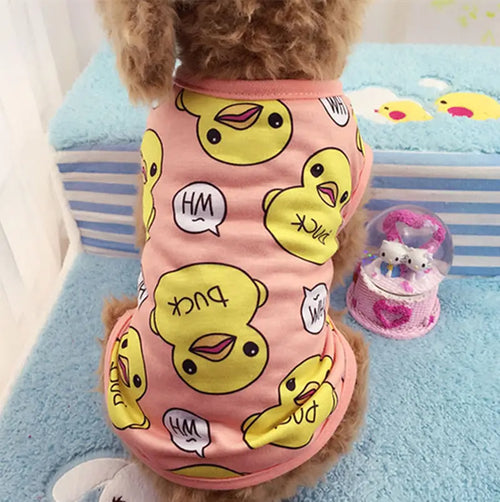 Cute Dog Clothes Soft Puppy Pajamas Outfits Pet Clothing for Small
