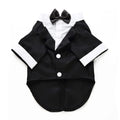 Dog Tuxedo Costume Wedding Party Suit Formal Tuxedo for Dogs Prince Shirt Weeding Attire Elegant Dog Cosplay Apparel