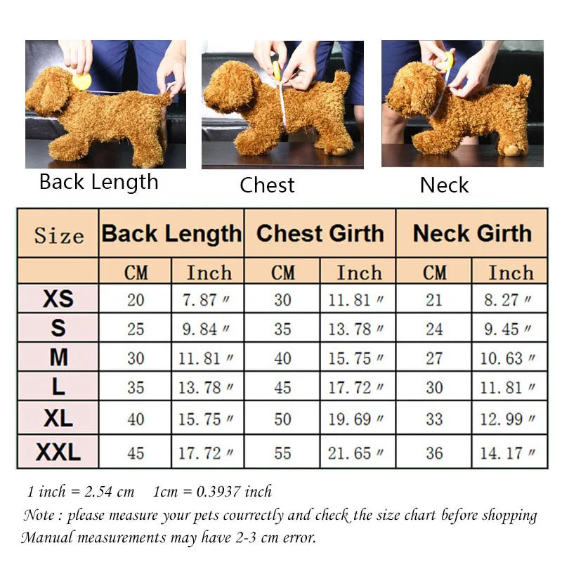 Cute Dog Clothes Soft Puppy Pajamas Outfits Pet Clothing for Small