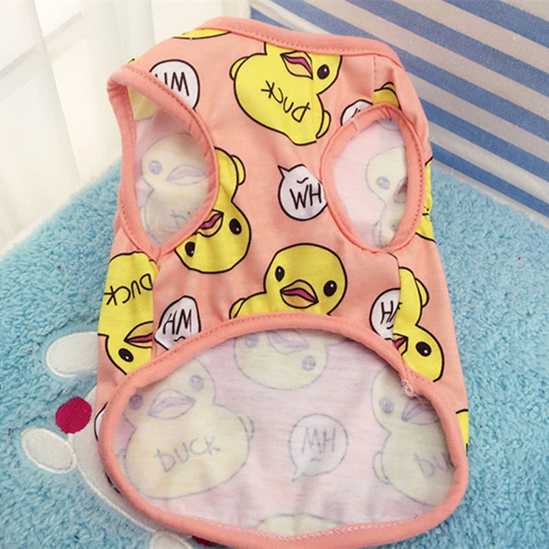 Cute Dog Clothes Soft Puppy Pajamas Outfits Pet Clothing for Small