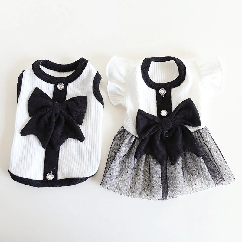 Luxury Dog Dress for Spring Dog