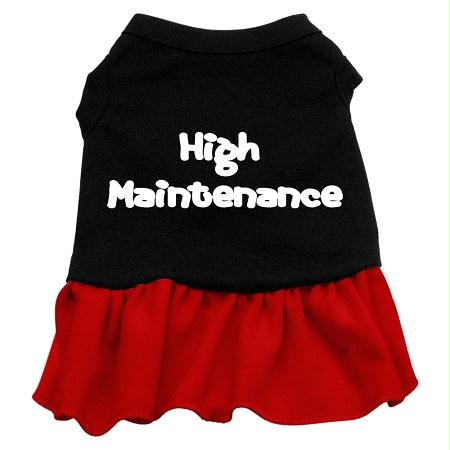 Mirage Pet Products 58-06 XXLBKRD High Maintenance Dresses Black with